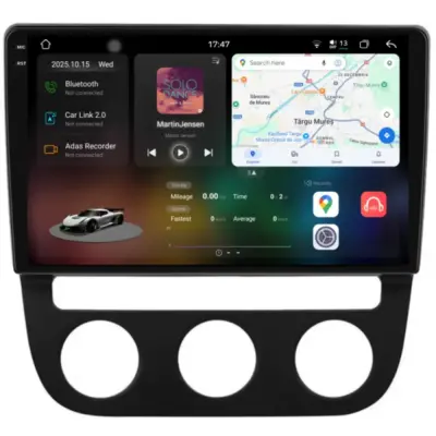 Navigazione Dedicata 12gb Ram 256gb Android Auto Carplay per Volkswagen Jetta
