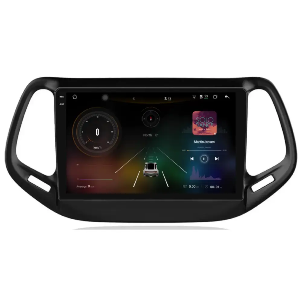 Navigazione Dedicata 2K 12gb Ram 256gb Android Auto Carplay per Jeep Compass