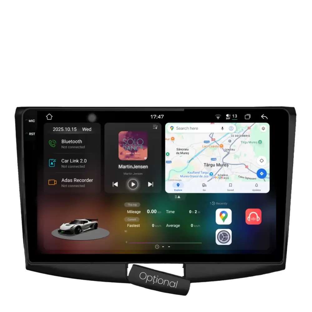 Navigazione Dedicata 2K 12gb Ram 256gb Android Auto Carplay per Volkswagen