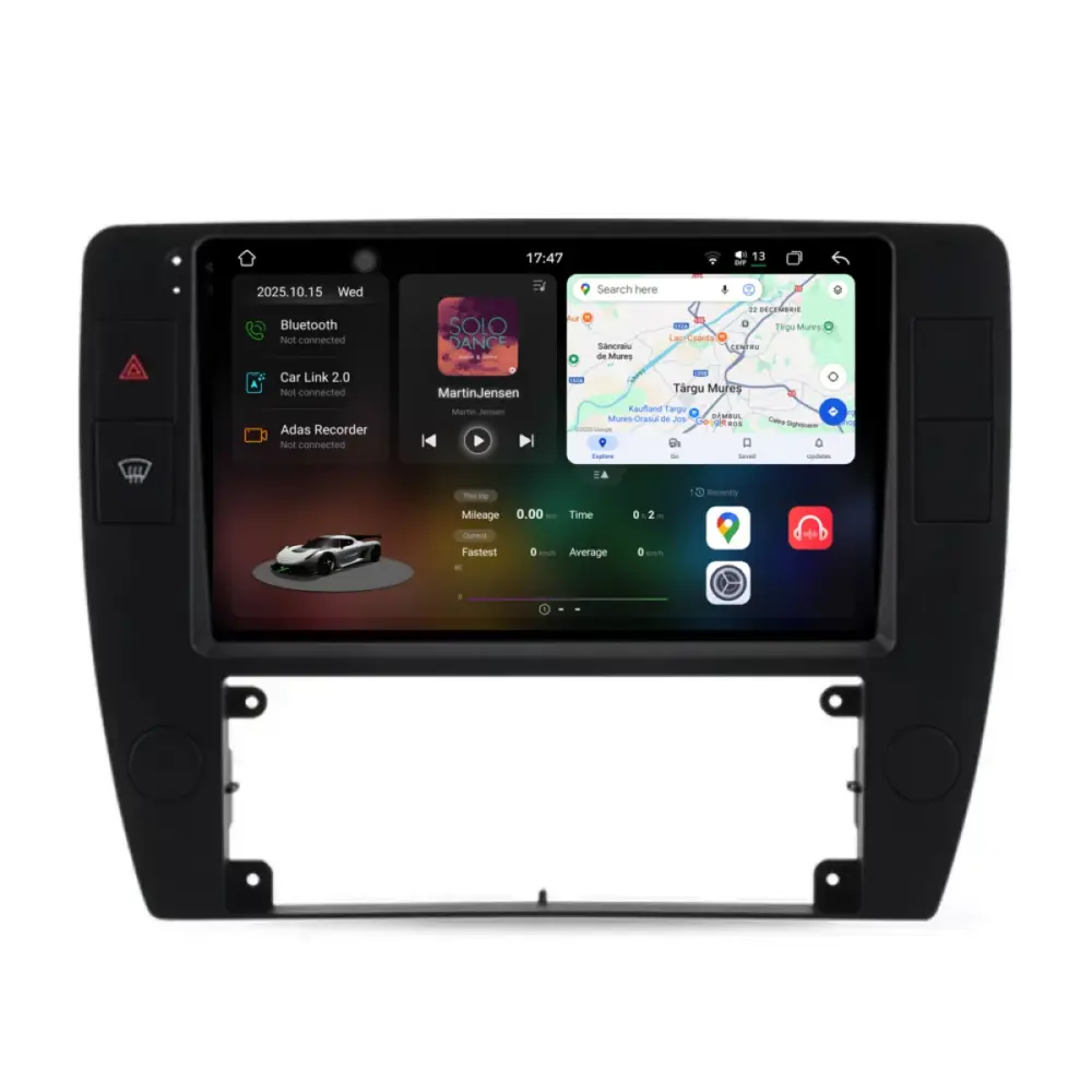 Navigazione Dedicata 2K 12gb Ram 256gb Android Auto Carplay per Volkswagen