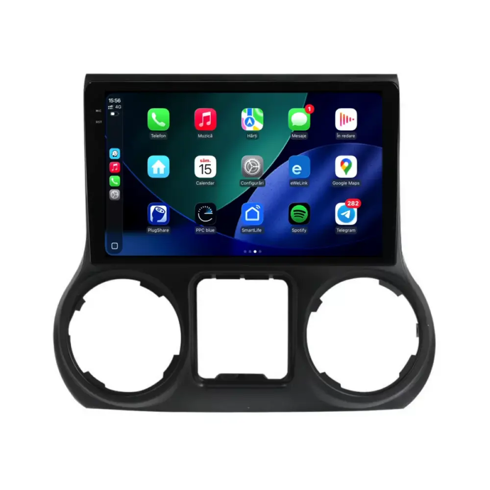 Navigazione Dedicata 2K 8gb Ram 256gb Storage Android Auto Carplay per Jeep