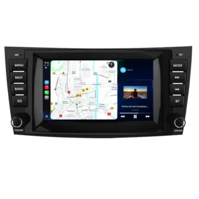 Navigazione Dedicata 7 Pollici Android Auto Carplay per Mercedes Classe E W211