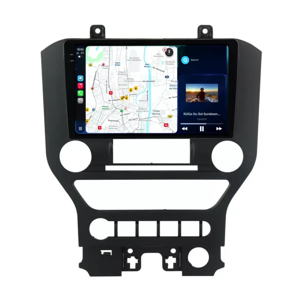 Navigazione Dedicata 9 Pollici Quadcore Android Auto Carplay per Ford Mustang