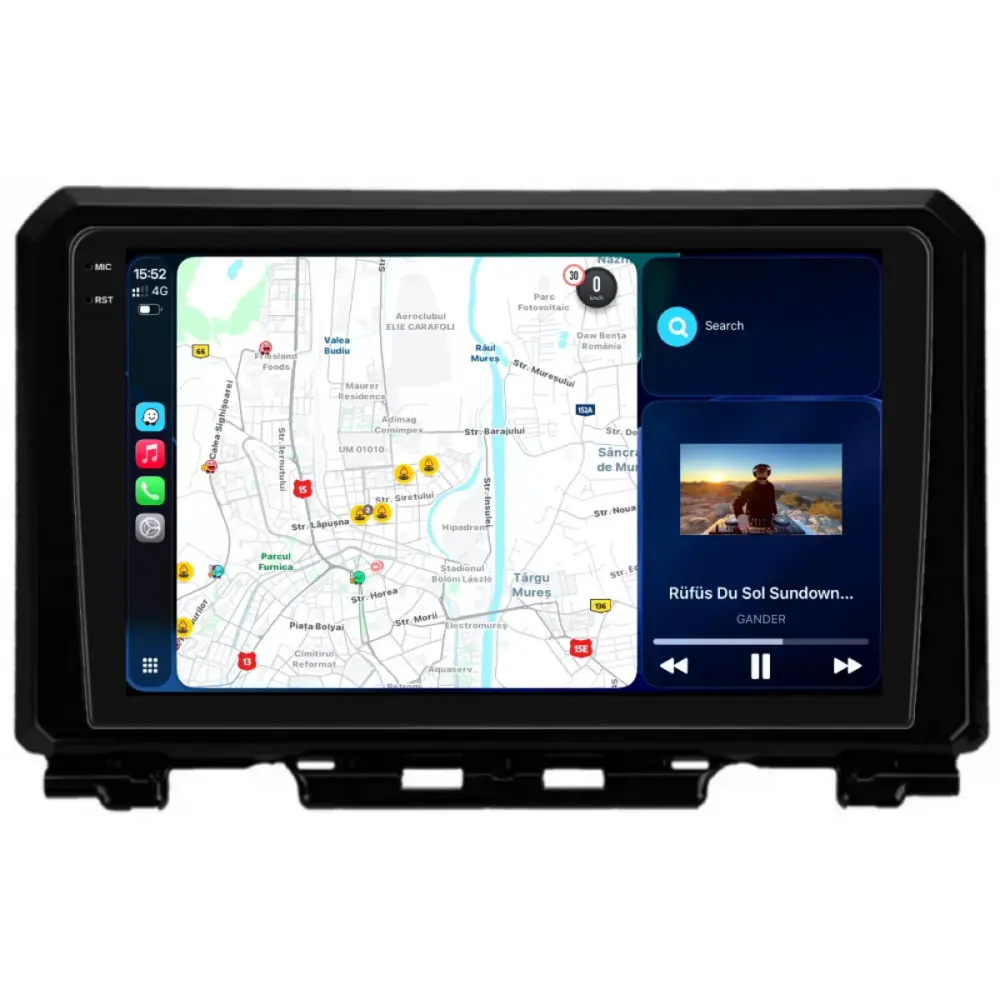 Navigazione Dedicata 9 Pollici Quadcore Android Auto Carplay per Suzuki Jimny