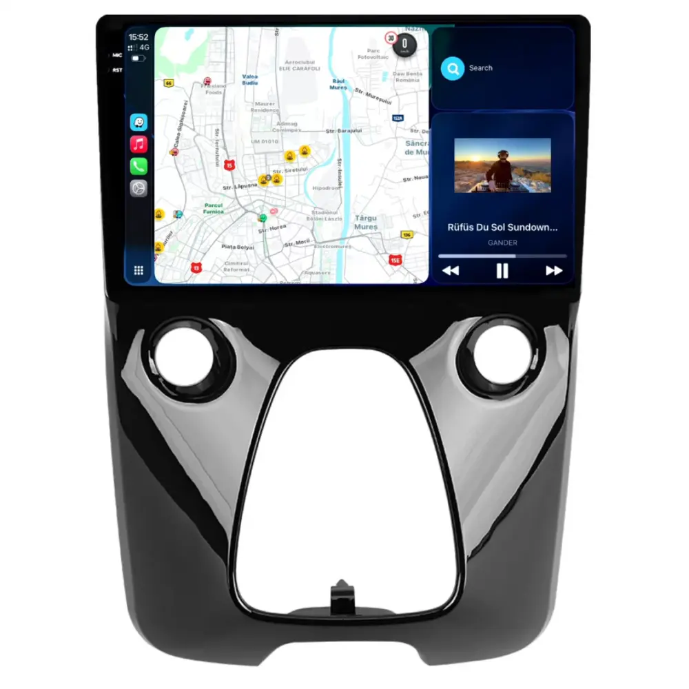 Navigazione Dedicata 9 Pollici Quadcore Android Auto Carplay per Toyota Aygo