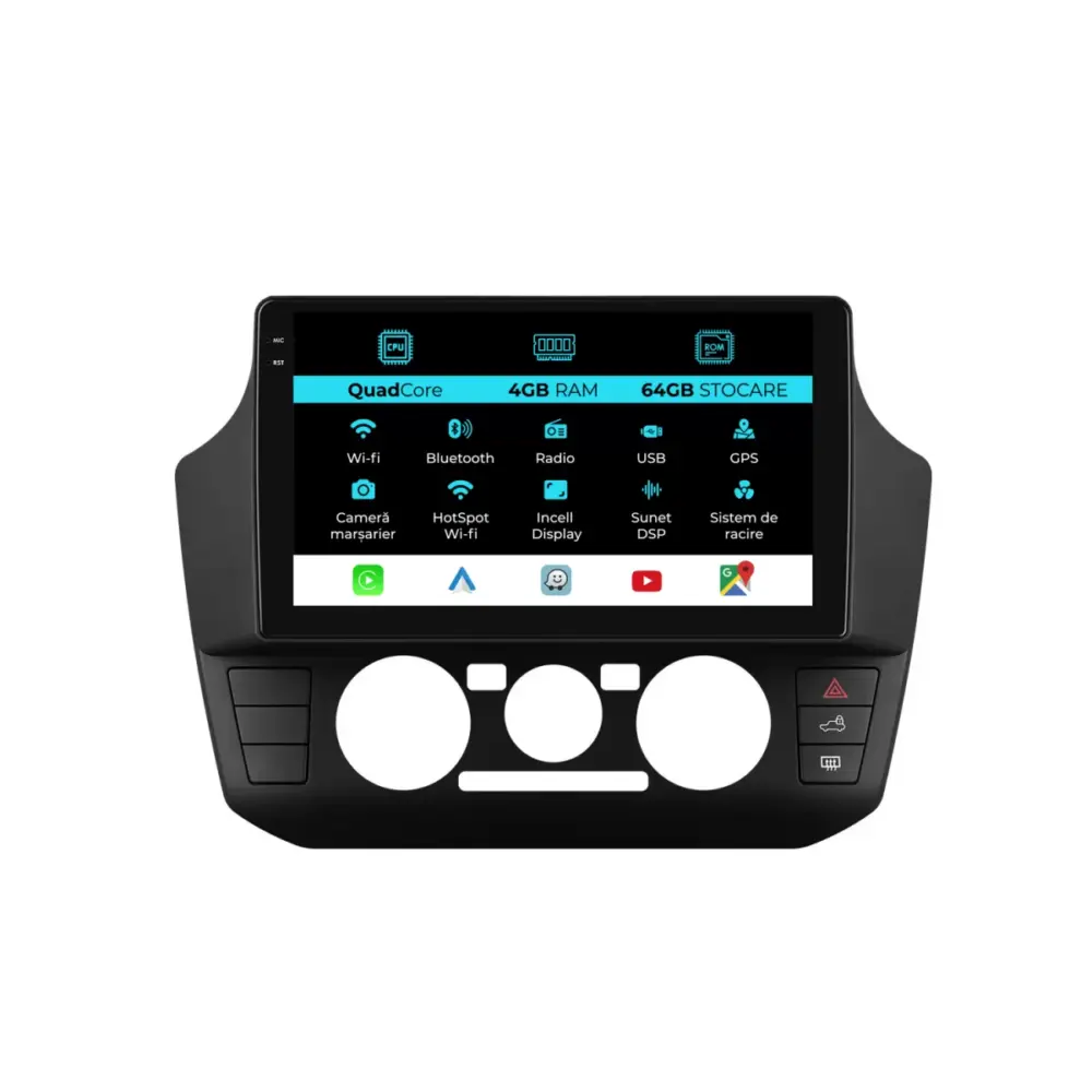 Navigazione Dedicata 9 Pollici Quadcore Android Auto Carplay per Volkswagen Up