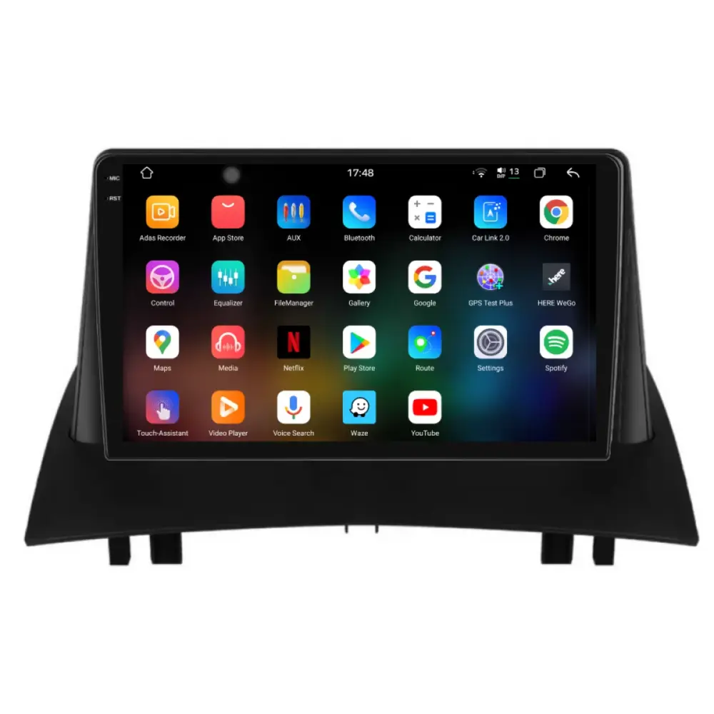 Navigazione Dedicata Android Auto Carplay 12gb 256gb per Renault Megane 2
