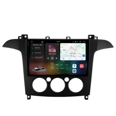 Navigazione Dedicata Android Auto Carplay 12gb Ram 256gb Ford S-max 2006-2015