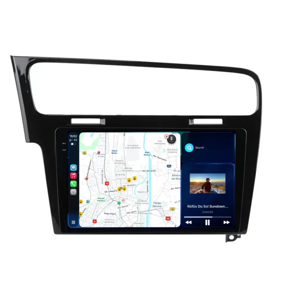 Navigazione Dedicata Android Auto Carplay 8gb 256gb per Volkswagen Golf 7