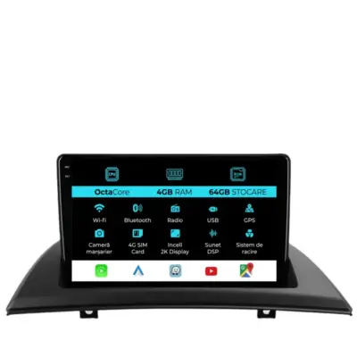 Navigazione Dedicata Android Auto Carplay per BMW X3 E83 2004-2012