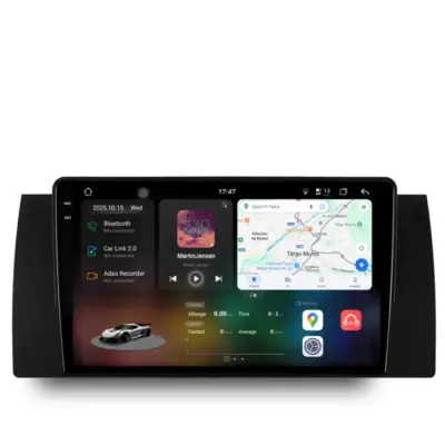 Navigazione Dedicata Android Auto Carplay per BMW X5 E53 1999-2005