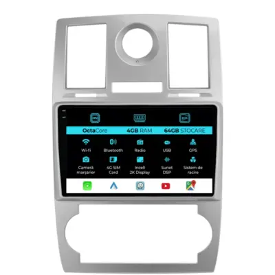 Navigazione Dedicata Android Auto Carplay per Chrysler 300c 2004-2007