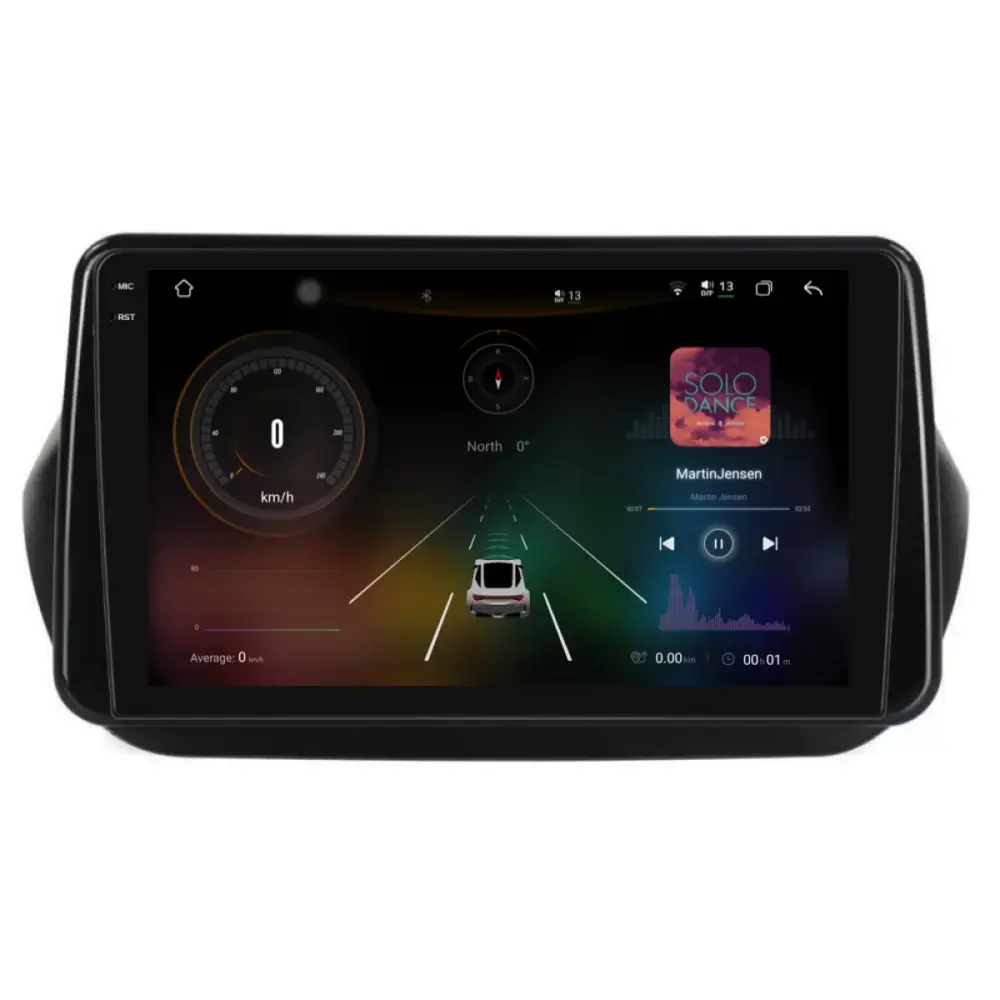 Navigazione Dedicata Android Auto Carplay per Citroën Nemo 2008-2017