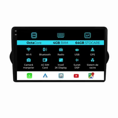 Navigazione Dedicata Android Auto Carplay per Fiat Tipo 2015-2021
