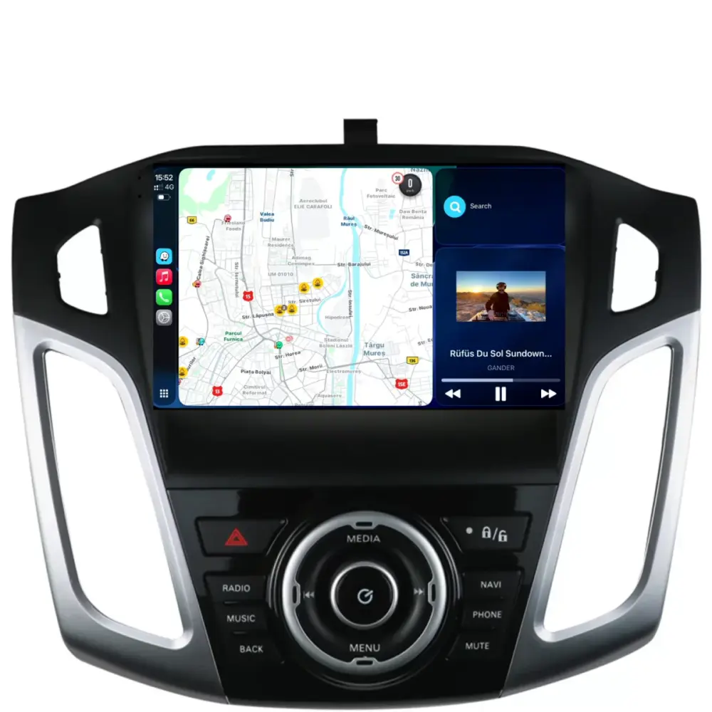 Navigazione Dedicata Android Auto Carplay per Ford Focus 3 2011-2018