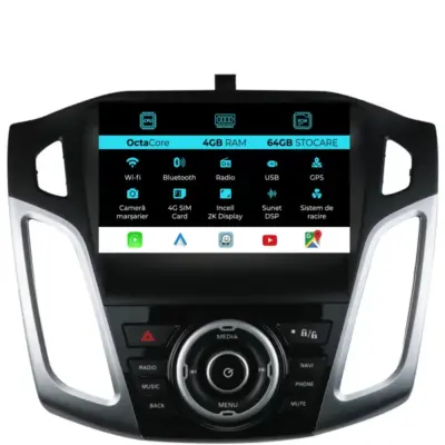 Navigazione Dedicata Android Auto Carplay per Ford Focus 3 2011-2018