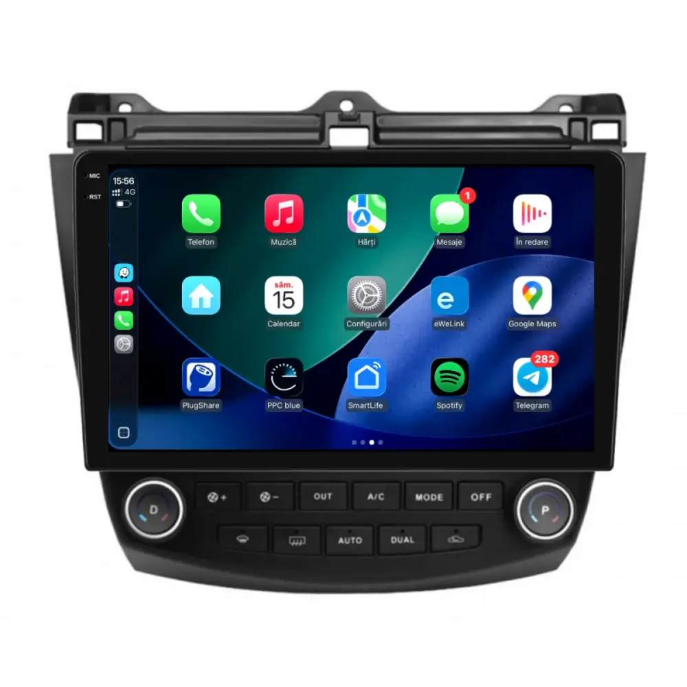Navigazione Dedicata Android Auto Carplay per Honda Accord Vii 2003-2008