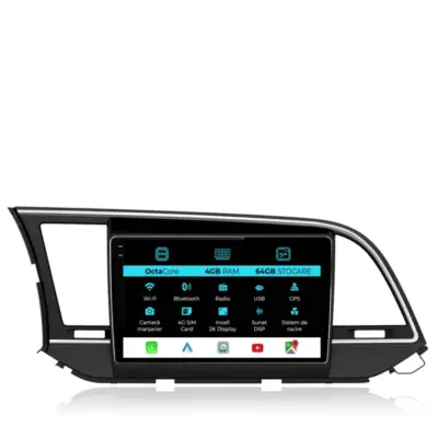 Navigazione Dedicata Android Auto Carplay per Hyundai Elantra 2010-2016