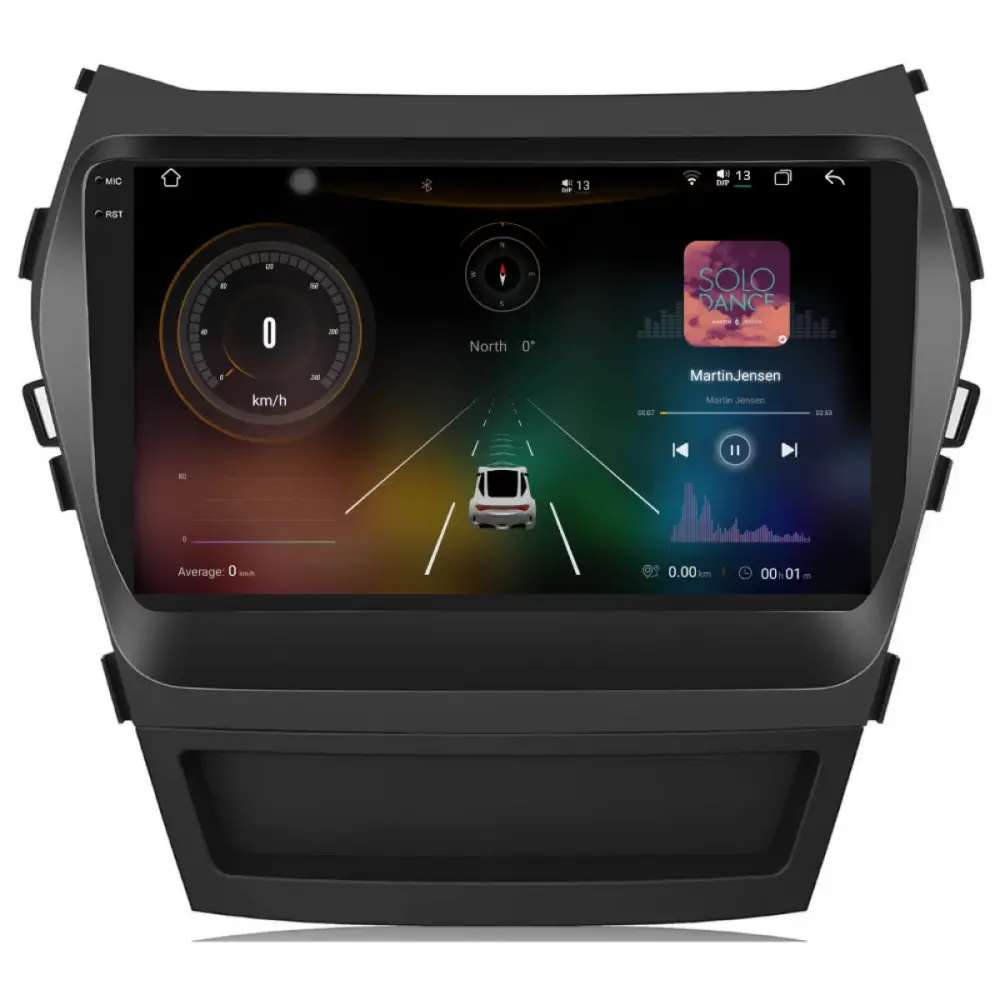 Navigazione Dedicata Android Auto Carplay per Hyundai Santa Fe IX45 2013-2017