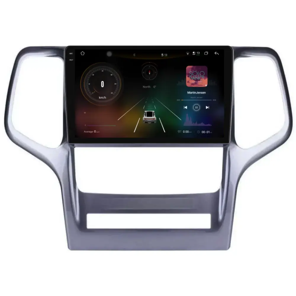 Navigazione Dedicata Android Auto Carplay per Jeep Grand Cherokee 2010-2014