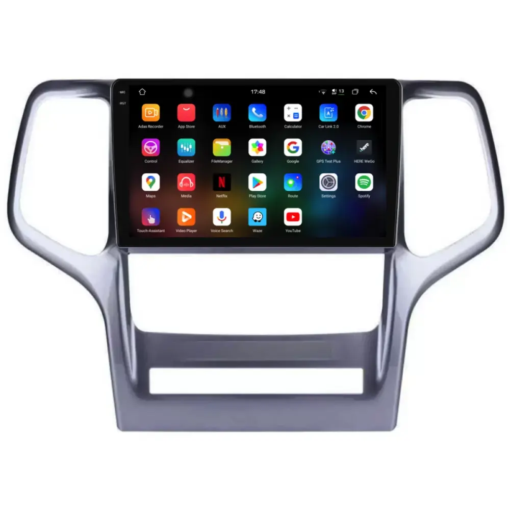 Navigazione Dedicata Android Auto Carplay per Jeep Grand Cherokee 2010-2014