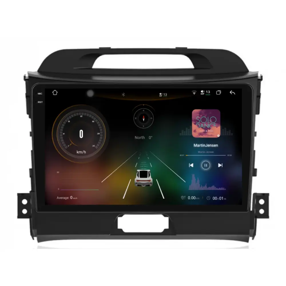 Navigazione Dedicata Android Auto Carplay per Kia Sportage 2010-2015 2K