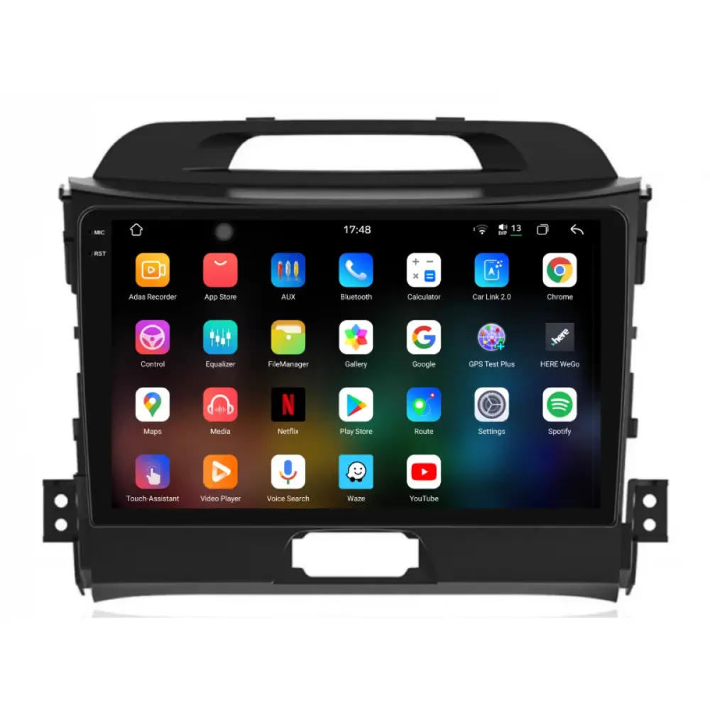 Navigazione Dedicata Android Auto Carplay per Kia Sportage 2010-2015 2K