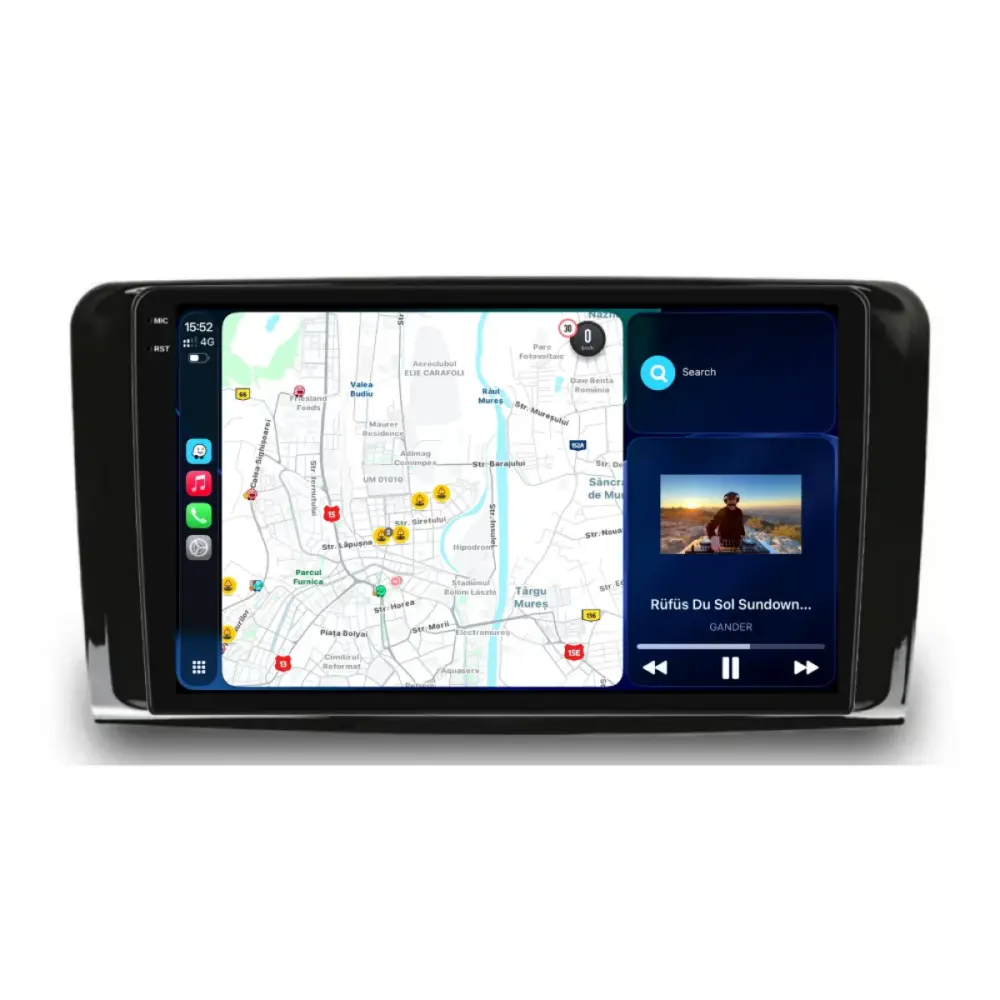 Navigazione Dedicata Android Auto Carplay per Mercedes ml W164 2005-2011