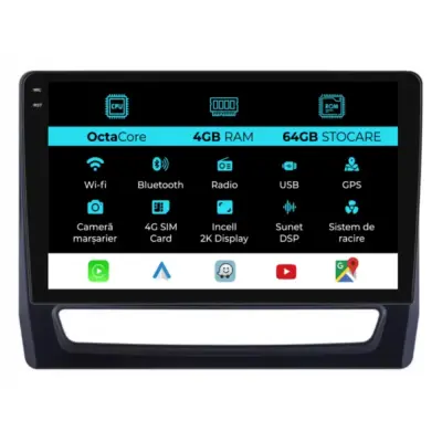 Navigazione Dedicata Android Auto Carplay per Mitsubishi Asx 2010-2019