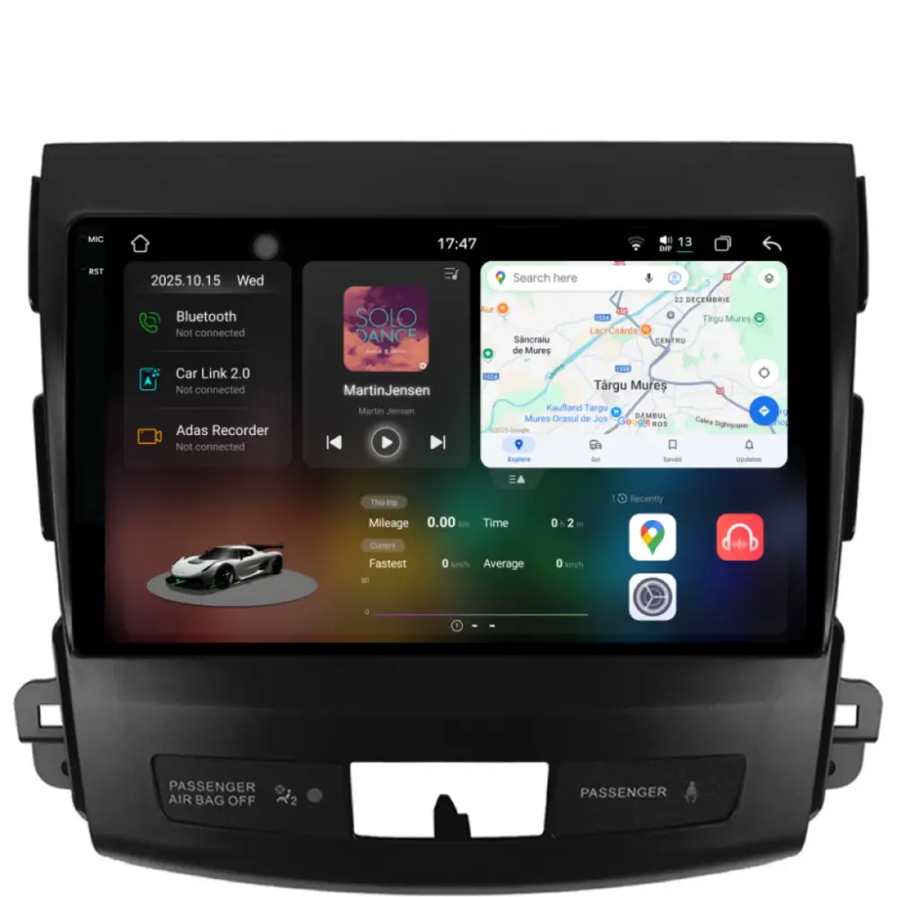 Navigazione Dedicata Android Auto Carplay per Mitsubishi Outlander 2001-2005
