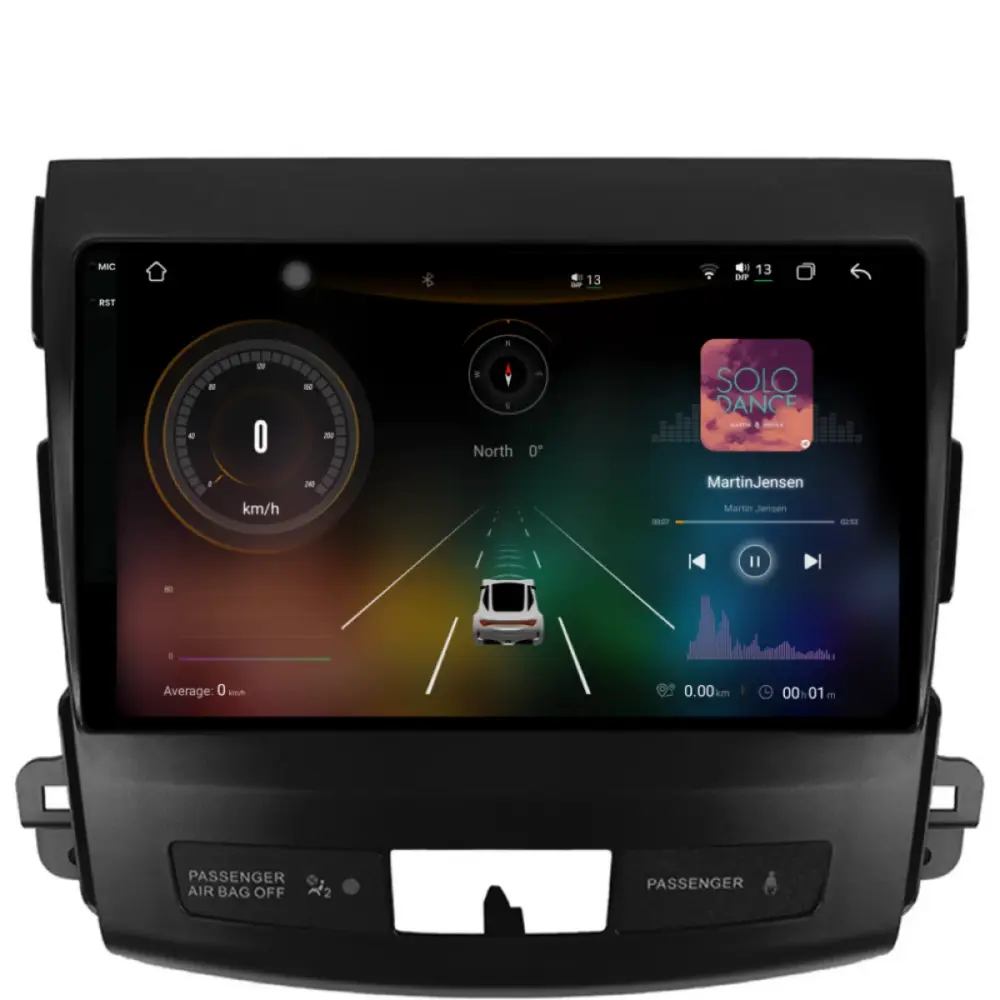 Navigazione Dedicata Android Auto Carplay per Mitsubishi Outlander 2001-2005