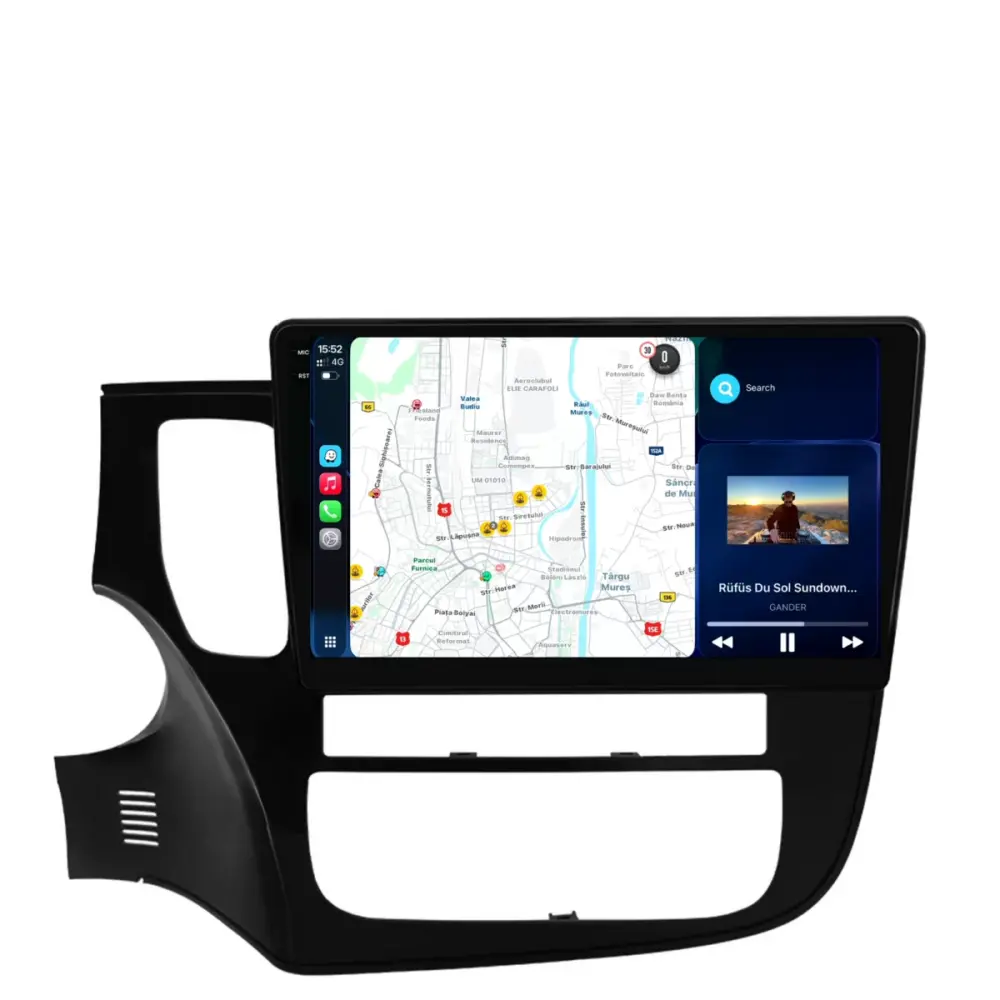 Navigazione Dedicata Android Auto Carplay per Mitsubishi Outlander 2013-2020