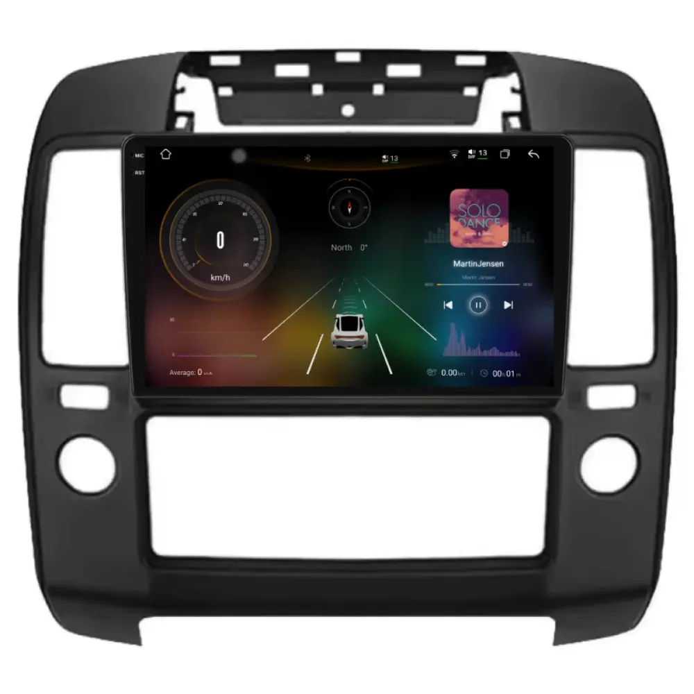 Navigazione Dedicata Android Auto Carplay per Nissan Navara 2004-2010