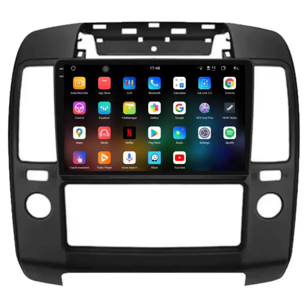 Navigazione Dedicata Android Auto Carplay per Nissan Navara 2004-2010