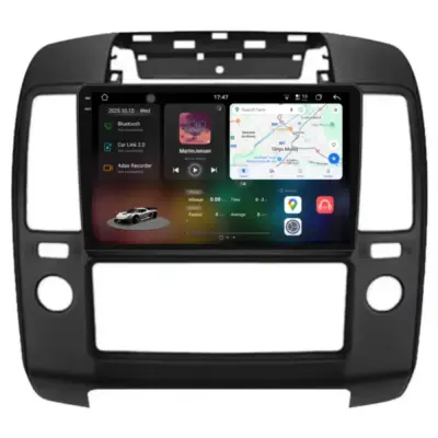 Navigazione Dedicata Android Auto Carplay per Nissan Navara 2004-2010