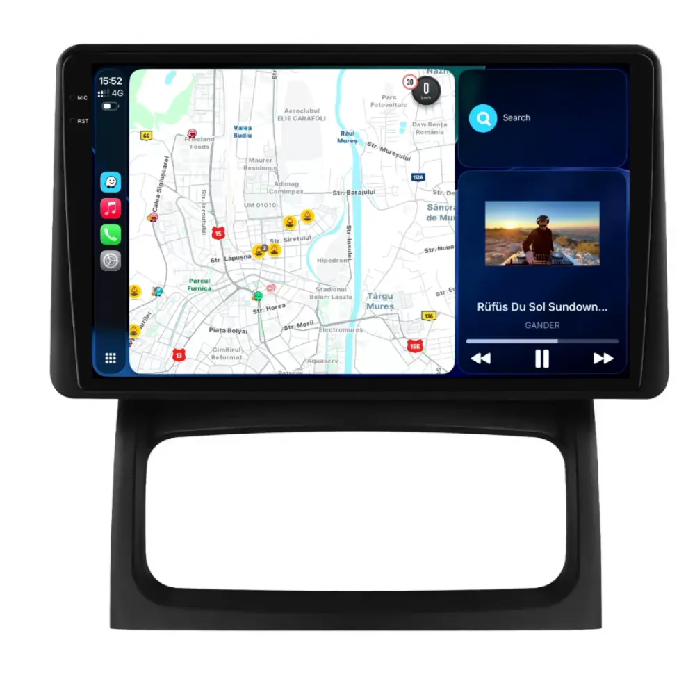 Navigazione Dedicata Android Auto Carplay per Renault Clio 2 1998-2012
