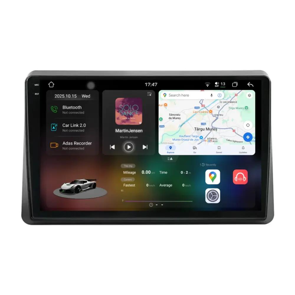 Navigazione Dedicata Android Auto Carplay per Renault Master 2010-2021