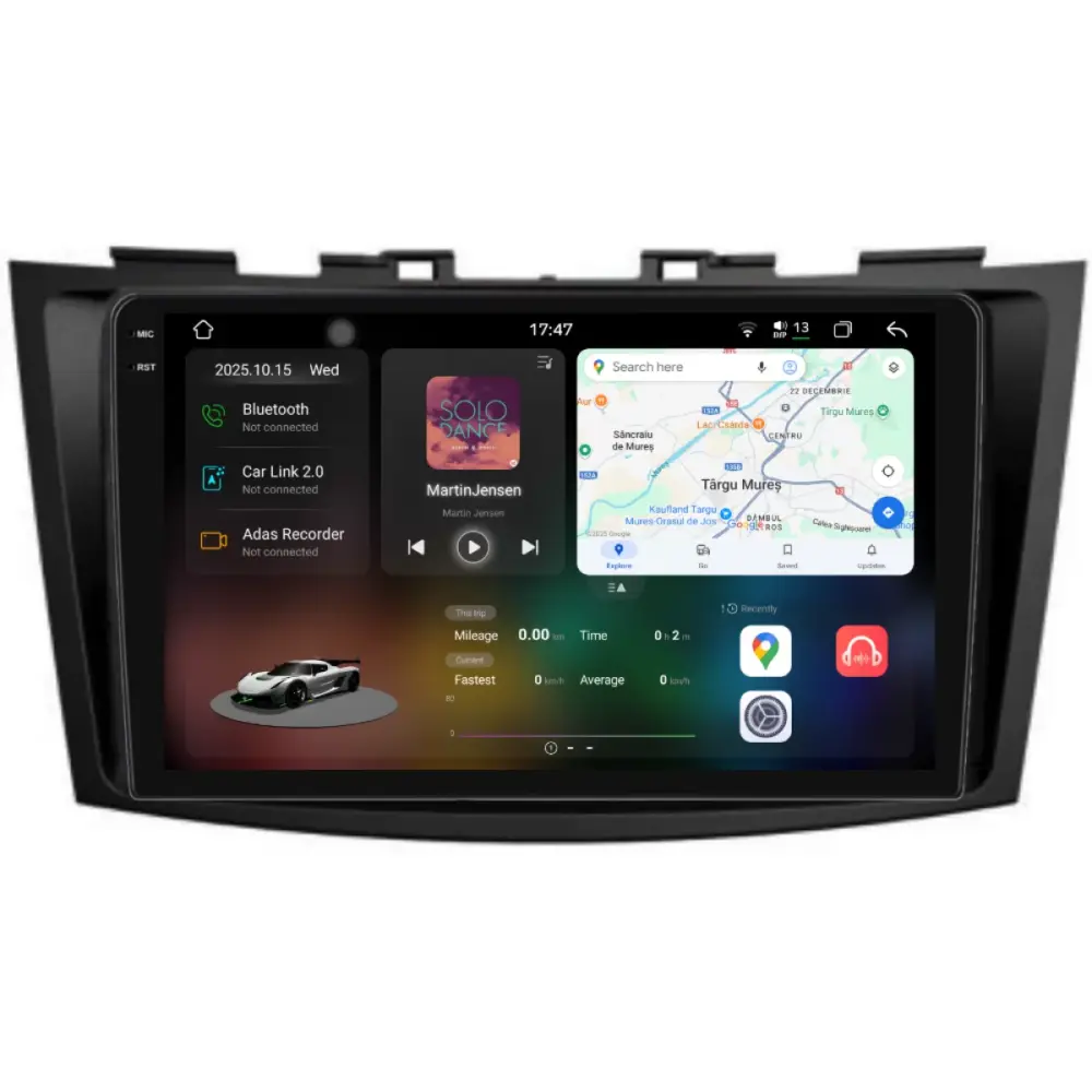 Navigazione Dedicata Android Auto Carplay per Suzuki Swift 2003-2010