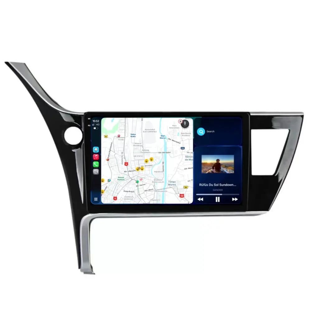 Navigazione Dedicata Android Auto Carplay per Toyota Corolla 2013-2019