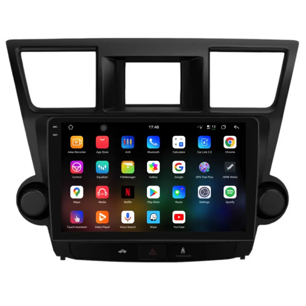 Navigazione Dedicata Android Auto Carplay per Toyota Kluger 2008-2014