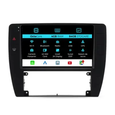 Navigazione Dedicata Android Auto Carplay per Volkswagen Passat B5 2000-2005