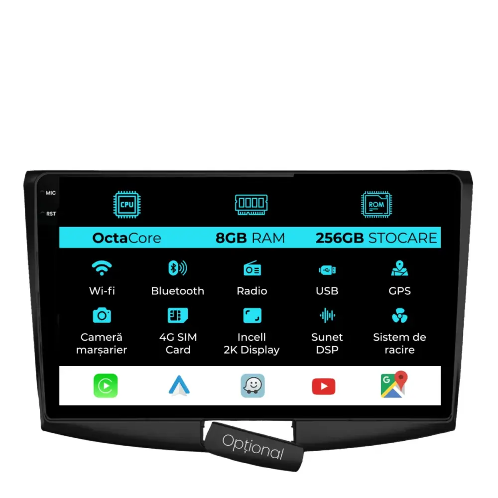 Navigazione Dedicata Android Auto Carplay per Volkswagen Passat B6 2006-2011