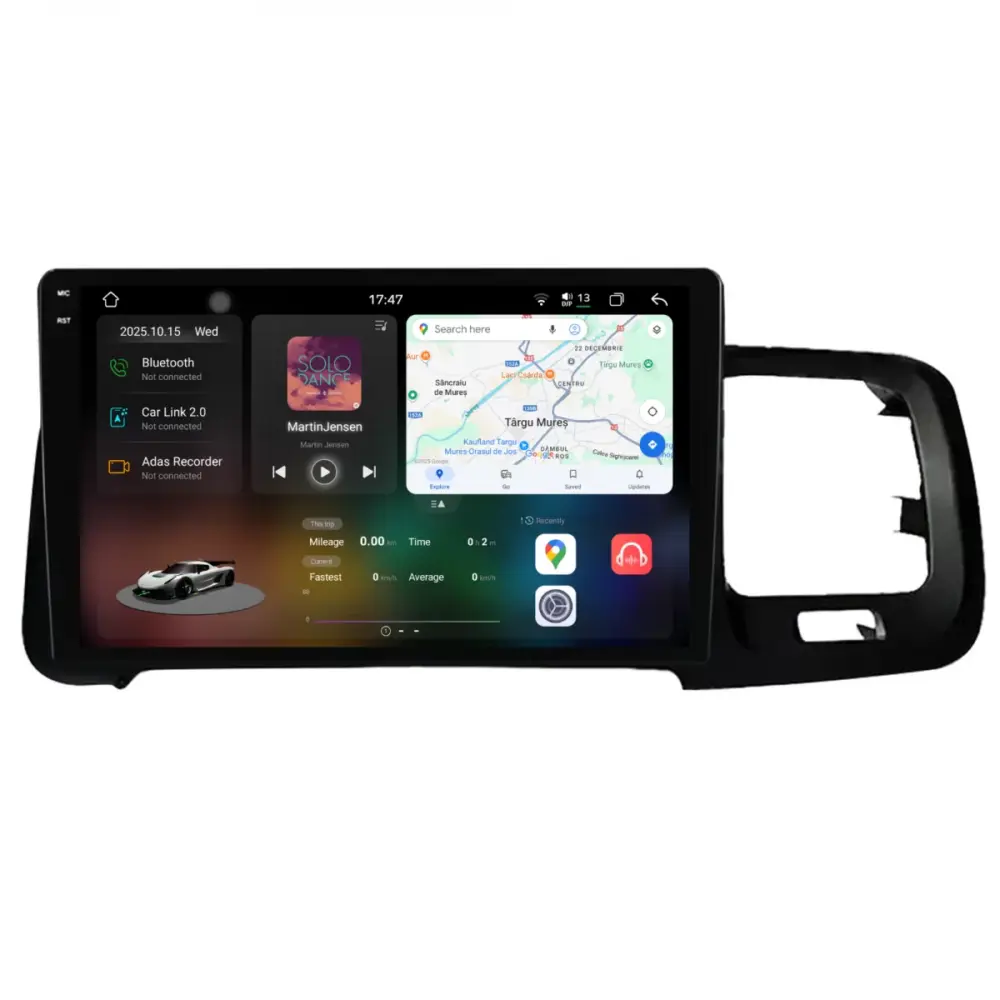 Navigazione Dedicata Android Auto Carplay per Volvo S60 2004-2010