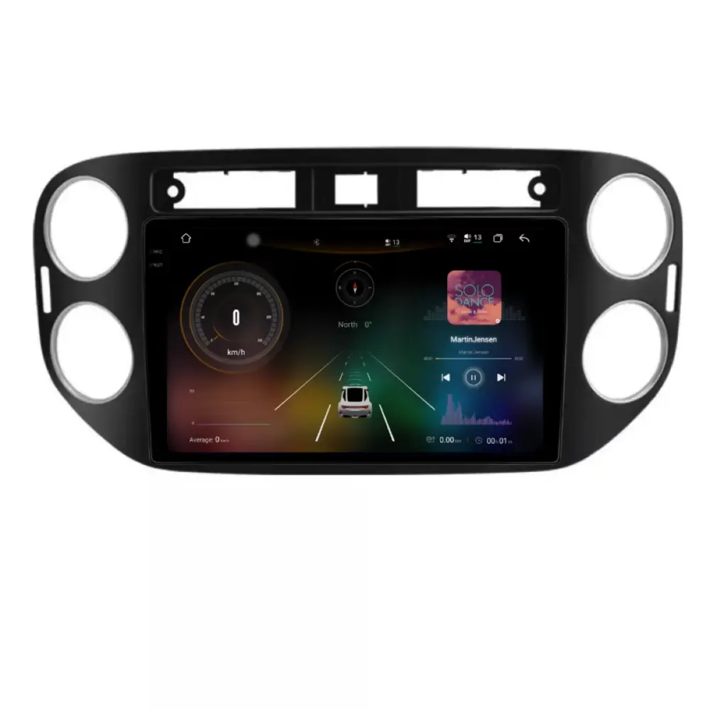 Navigazione Dedicata con Android Auto e Carplay per Volkswagen Tiguan 2007-2015