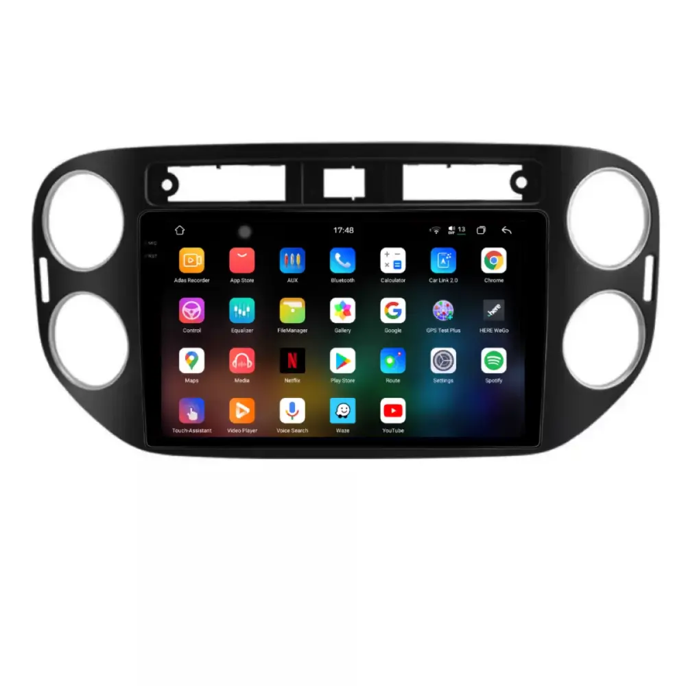 Navigazione Dedicata con Android Auto e Carplay per Volkswagen Tiguan 2007-2015