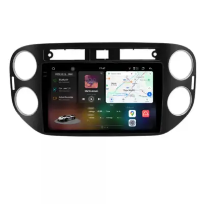 Navigazione Dedicata con Android Auto e Carplay per Volkswagen Tiguan 2007-2015