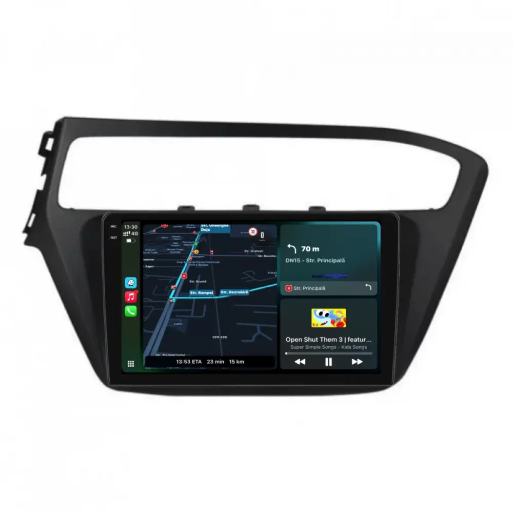 Navigazione Touch 9 Pollici Quadcore 4gb Ram 64gb Storage per Hyundai I20