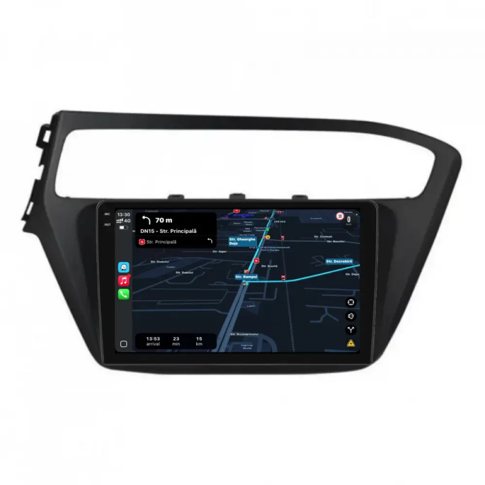 Navigazione Touch 9 Pollici Quadcore 4gb Ram 64gb Storage per Hyundai I20