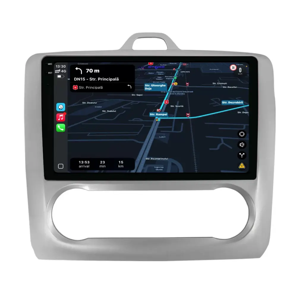Navigazione Touch Screen 9 Pollici Quadcore 4gb Ram 64gb Ford Focus 2004-2012
