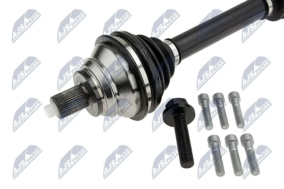 NTY Albero Motore Semiasse Giunti per VW Golf V/VI, Passat, Caddy, Touran